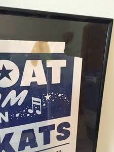 lot 85 image: Showboat Ballroom Lake Benton Framed Concert Poster