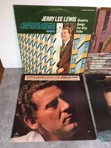 lot 91 image: Jerry Lee Lewis Record Albums