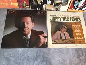 lot 95 image: Five Jerry Lee Lewis Record Albums