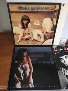 lot 97 image: Linda Ronstadt Record Albums Lot