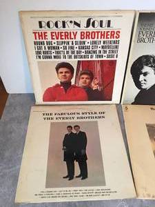 lot 103 image: Six Everly Brothers Record Albums