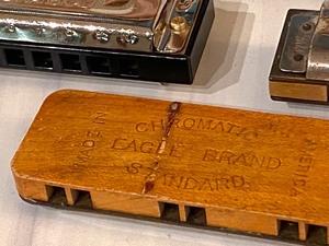 lot 55A image: Four Vintage Harmonicas