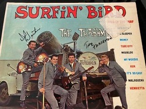 lot 132 image: Trashmen Record LP signed by Dallas Dal Winslow