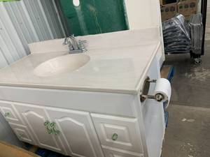 USED BATHROOM VANITY