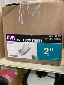 DWV 45ELBOW STREET 2
