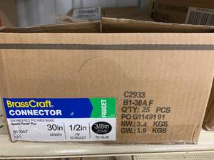 BRASSCRAFT CONNECTORS