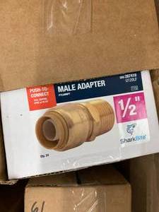 SHARKBITE 12 MALE ADAPTER