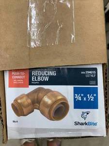 SHARKBITE REDUCING ELBOW 34 X 12