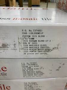 DALTILE GLASS MOSAIC TILE