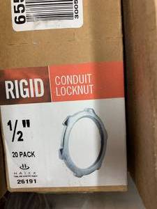 RIGID CONDUIT LOCKNUT