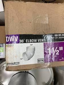 DWV 90 ELBOW VENT