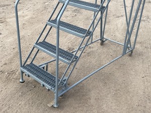 lot 3 image: Cotterman Portable Warehouse Stairs  Steps