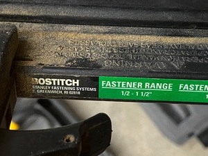 lot 13 image: Bostitch 18-Gauge Stapler