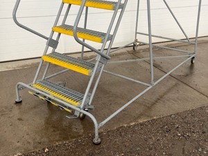lot 2 image: Cotterman Portable Warehouse Stairs  Steps