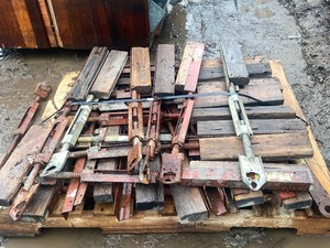 Pallet Lot Of Vintage Turn-Buckle Hardware