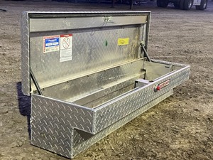 WeatherGuard Diamond Plate Aluminum Truck Toolbox