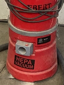 Commercial HEPA-Filtered Vac System
