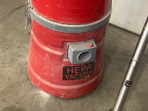 Commercial HEPA-Filtered Vac System