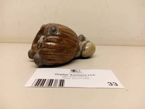 lot 33 image: 1950s Barney Reid Ceramic Lion These were created by renowned ceramic artist Barney Reid in the 1950s