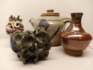 lot 56 image: Unique Hand Crafted Ceramic Collection