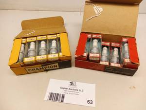lot 63 image: Champion Turbo Action Spark Plugs