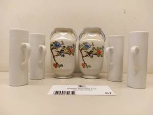 lot 67 image: 6 Piece Vintage Sake Set