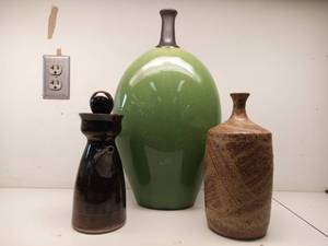 lot 13 image: Rare Vintage 1960s and 70s Stoneware & Ceramics