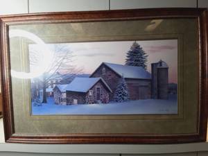 lot 103 image: Limited Edition Custom Framed Twilight by Bustrom