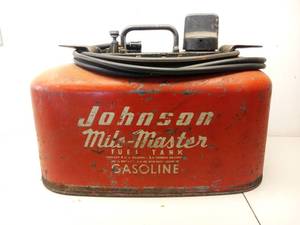 lot 116 image: Johnson Boat Motor Gas Tank