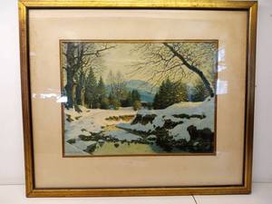 lot 139 image: Custom Framed Prime by Fritz Mueller Sanderk Muchen