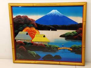 lot 149 image: Custom Framed Painting