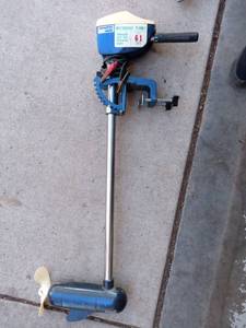 lot 152 image: 1979 Vintage Montgomery Ward Trolling Motor