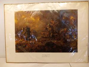 lot 158 image: The Last Night of The War by F.C Yohn Print