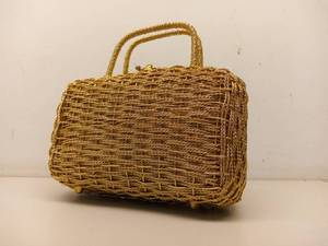 lot 173 image: Vintage 1950s Koret Gold Woven Purse