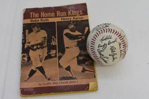 Autograph baseball
