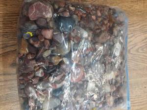 Polished agates
