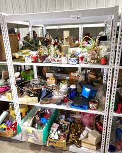 lot 1 image: Contents of One Shelving Unit (3 shelves)