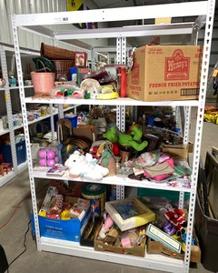lot 5 image: Contents of One Shelving Unit (3 shelves)
