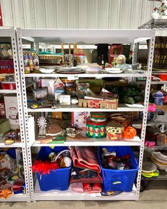 lot 19 image: Contents of One Shelving Unit (4 shelves)