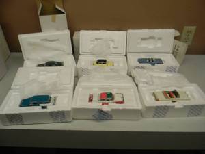 lot 2 image: FRANKLIN MINT - Classic Cars of the 50s Extension Set - 11 Cars - GREAT COLLECTION - NICE - IN BOX - SEE PICTURES