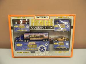 lot 47 image: MATCHBOX PREMIERE COLLECTION CHRYSLER CORP. 164 SCALE - NEW IN BOX - SEE PICTURES