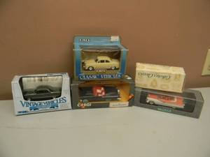 lot 49 image: COLLECTION OF 5 FORD 143 DIE CAST VEHICLES - ALL NEW IN BOX - SEE PICTURES