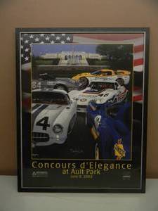 lot 58 image: DAVE SNYDER AULT PARK AUTOGRAPHED PROFESSIONALLY FRAMED PRINT - NICE PIECE - APPROX 23 BY 30 - SEE PICTURES