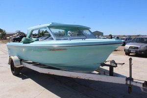 lot 74 image: 1969 HydroSwift Runabout  MerCruiser Inboard  Trailer - RUNS WELL