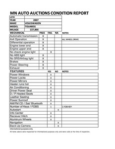 lot 56 image: 2007 Volkswagen Touareg AWD - PRIOR CALIFORNIA VEHICLE UNTIL 2016 - 137,866 Miles -