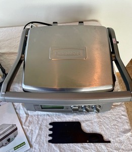 lot 120 image: Cuisinart Waffle Maker and Griddle