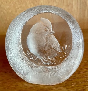 lot 180 image: Etched Glass Art Grouping