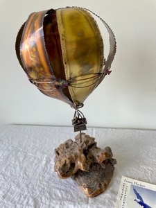 lot 176 image: James Hacker Hot Air Balloon Metal Sculpture