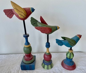 lot 191 image: Wooden Birds and More