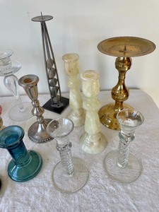 lot 330 image: Candle Holder Grouping